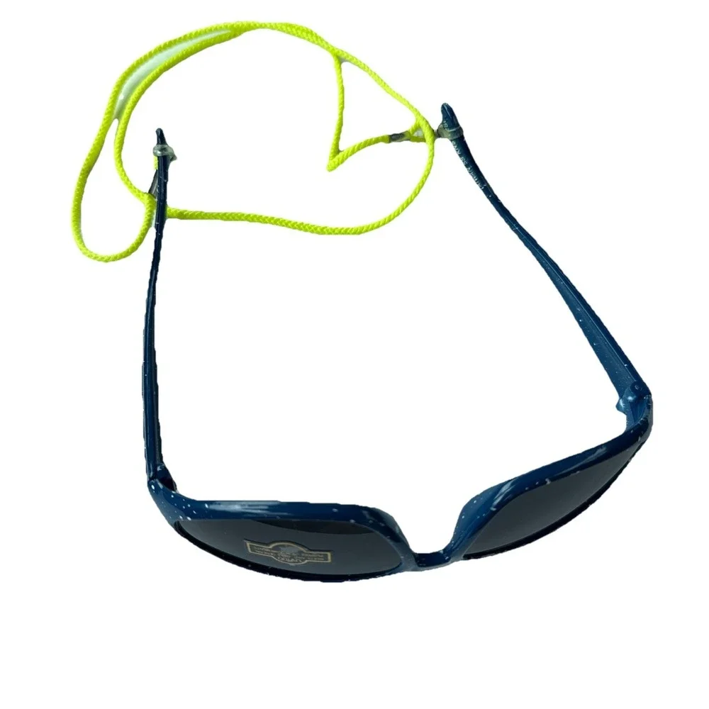 Stiegl sunglasses Light Blue‎ frames with sparkles.